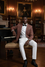 RN Collection Brown Windowpane Sports Jacket