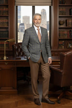 RN Collection Brown Windowpane Sports Jacket