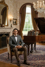 RN Collection Brown Windowpane Sports Jacket