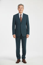 RN Collection Dark Blue 2-Button Notch Suit (2-Piece Set)