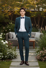 RN Collection Dark Blue 2-Button Notch Suit (2-Piece Set)