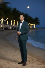 RN Collection Dark Blue 2-Button Notch Suit (2-Piece Set)