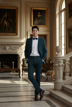 RN Collection Dark Blue 2-Button Notch Suit (2-Piece Set)