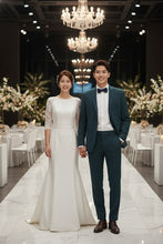 RN Collection Dark Blue 2-Button Notch Suit (2-Piece Set)