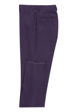 RN Collection Dark Purple 2-Button Notch Suit (2-Piece Set)