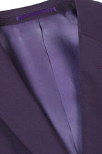 RN Collection Dark Purple 2-Button Notch Suit (2-Piece Set)
