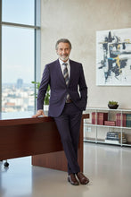 RN Collection Dark Purple 2-Button Notch Suit (2-Piece Set)