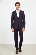 RN Collection Dark Purple 2-Button Notch Suit (2-Piece Set)