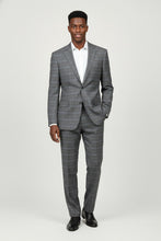 RN Collection Dimgrey Windowpane 2-Button Notch Suit (2-Piece Set)