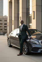 RN Collection Green Windowpane Sports Jacket