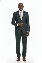 RN Collection Green Windowpane Sports Jacket