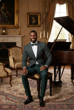 RN Collection Green Windowpane Sports Jacket