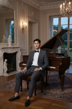 RN Collection Grey Windowpane 2-Button Notch Suit (2-Piece Set)