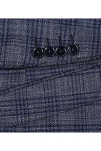 RN Collection Grey Windowpane Sports Jacket