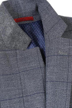 RN Collection Grey Windowpane Sports Jacket