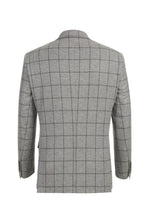 RN Collection Grey Windowpane Sports Jacket