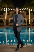 RN Collection Grey Windowpane Sports Jacket