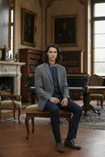 RN Collection Grey Windowpane Sports Jacket