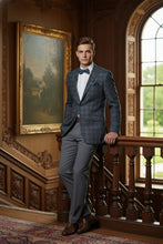 RN Collection Grey Windowpane Sports Jacket