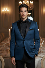 RN Collection "Hugo" Blue Tuxedo Jacket (Separates)