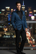 RN Collection "Hugo" Blue Tuxedo Jacket (Separates)