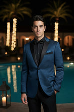 RN Collection "Hugo" Blue Tuxedo Jacket (Separates)