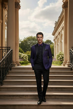RN Collection "Hugo" Purple Tuxedo Jacket (Separates)