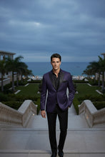 RN Collection "Hugo" Purple Tuxedo Jacket (Separates)