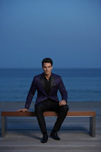 RN Collection "Hugo" Purple Tuxedo Jacket (Separates)