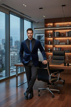 RN Collection "Marseille" Blue Velvet Jacket (Separates)