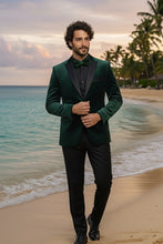 RN Collection "Marseille" Green Velvet Jacket (Separates)