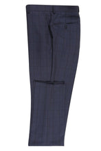 RN Collection Navy Windowpane 2-Button Notch Suit (2-Piece Set)