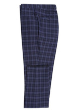RN Collection Navy Windowpane 2-Button Notch Suit (2-Piece Set)