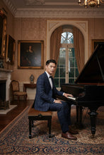 RN Collection Navy Windowpane 2-Button Notch Suit (2-Piece Set)