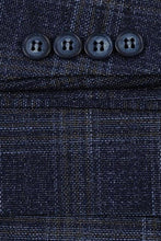 RN Collection Navy Windowpane Sports Jacket