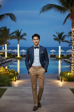 RN Collection Navy Windowpane Sports Jacket