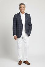 RN Collection Navy Windowpane Sports Jacket
