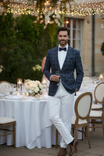 RN Collection Navy Windowpane Sports Jacket