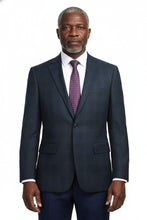 RN Collection Navy Windowpane Sports Jacket