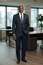 RN Collection Navy Windowpane Sports Jacket