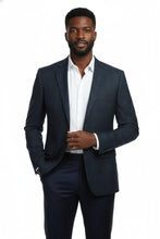 RN Collection Navy Windowpane Sports Jacket
