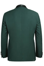 RN Collection "Paris" Green 1-Button Shawl Tuxedo (2-Piece Set)