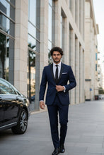 RN Collection "Paris" Navy 1-Button Shawl Tuxedo (2-Piece Set)