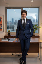 RN Collection "Paris" Navy 1-Button Shawl Tuxedo (2-Piece Set)