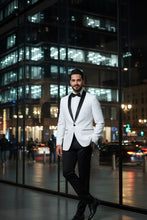 RN Collection "Paris" Off-White 1-Button Shawl Tuxedo (2-Piece Set)