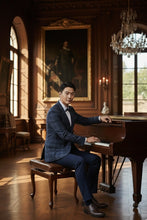 RN Collection Purple & Blue Windowpane Sports Jacket