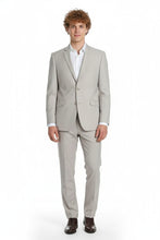 RN Collection "Rafael" Beige 2-Button Notch Suit (2-Piece Set)