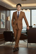 RN Collection "Rafael" Brown 2-Button Notch Suit (2-Piece Set)