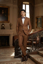 RN Collection "Rafael" Brown 2-Button Notch Suit (2-Piece Set)