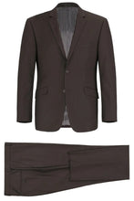 RN Collection "Rafael" Dark Brown 2-Button Notch Suit (2-Piece Set)